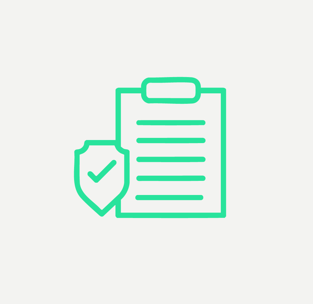 Icône représentant la conformité réglementaire