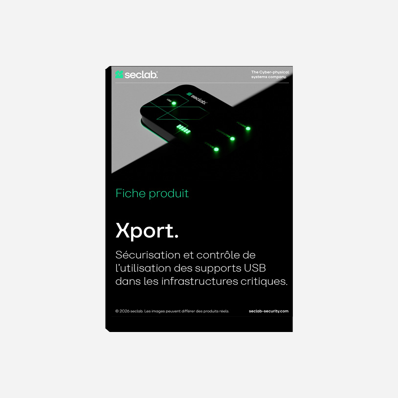  Lien vers la fiche produit de Seclab Xport pour la protection USB OT