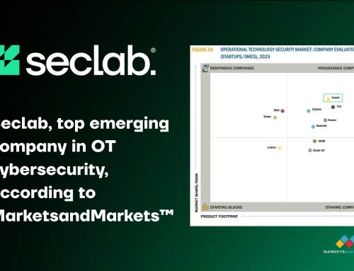 Seclab, top emerging company in OT cybersecurity, according to MarketsandMarkets™