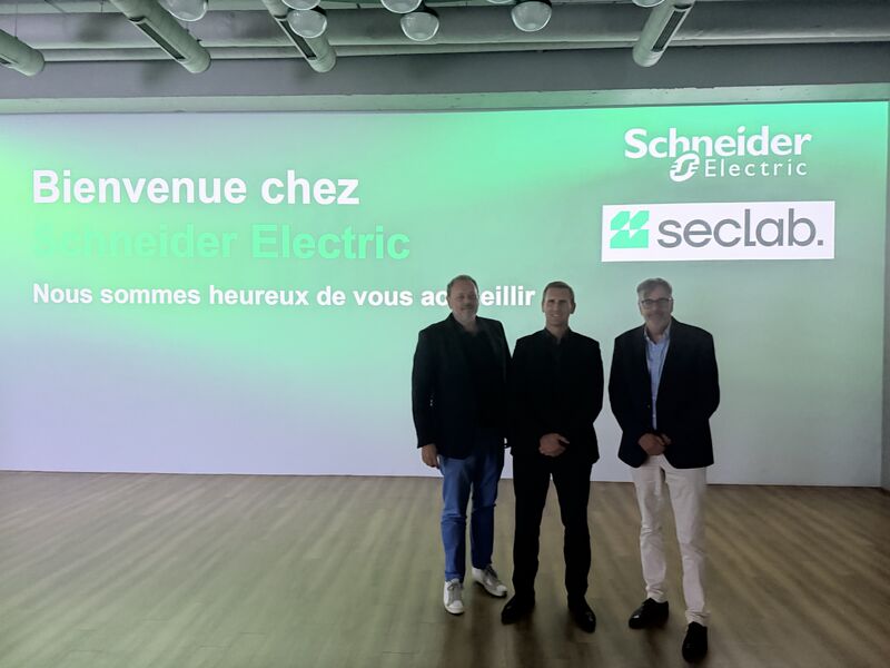 Partenariat cybersécurité OT Schneider x Seclab Partenariat cybersécurité OT : Schneider x Seclab